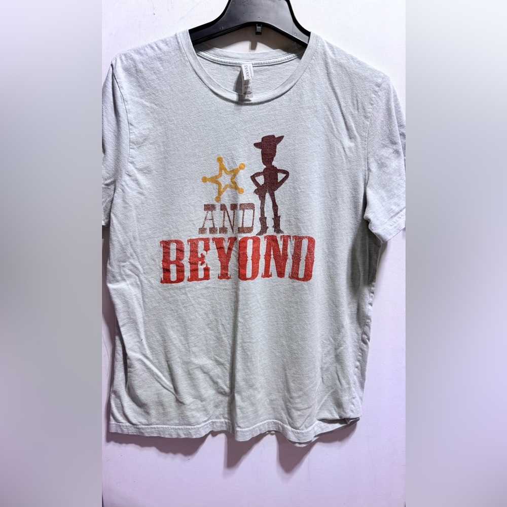 Bella Canvas Red and Gray Short Sleeve Tee with Graphic Design